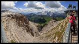 23/07/13 - Vue de Sass Pordoï (2950m)